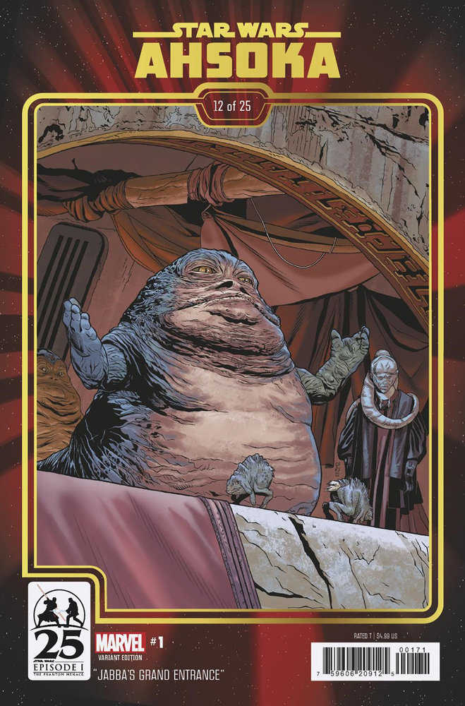 Star Wars: Ahsoka #1 (Sprouse Phantom Menace 25th Anniversary Variant)