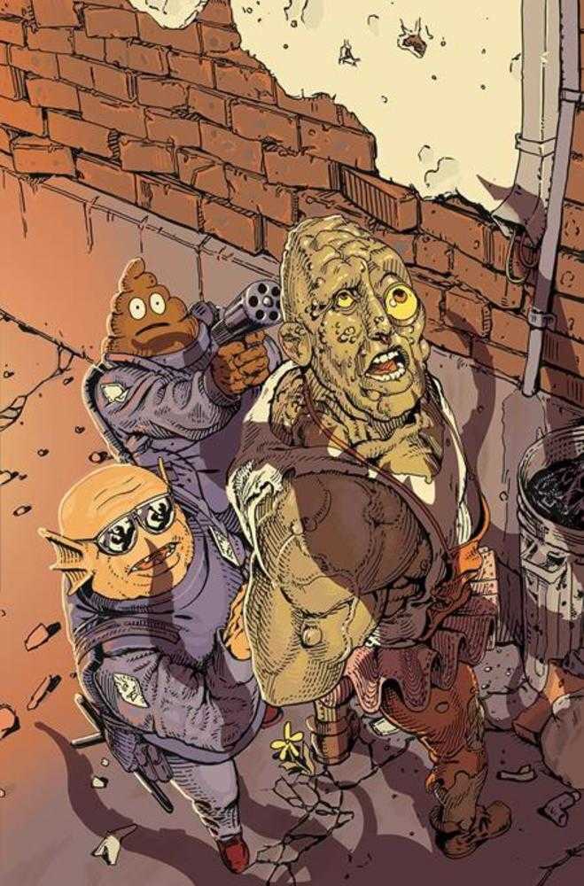 Toxie Team Up #5 (Of 5) (Cover B Ben Clarkson Trading Card)