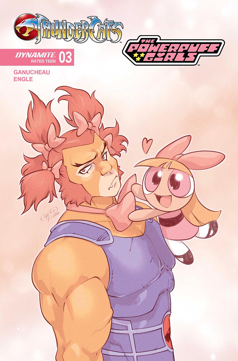 Thundercats / The Powerpuff Girls #3 (Cover C Emilio Pilliu Stone)