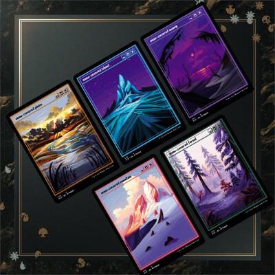 Magic the Gathering CCG: Secret Lair - PixelSnowLands.jpg