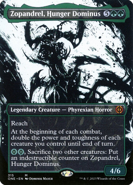 Zopandrel, Hunger Dominus (Phyrexia: All Will Be One) [Showcase]