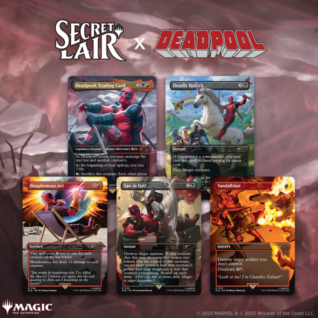 Magic the Gathering CCG: Secret Lair - Deadpool