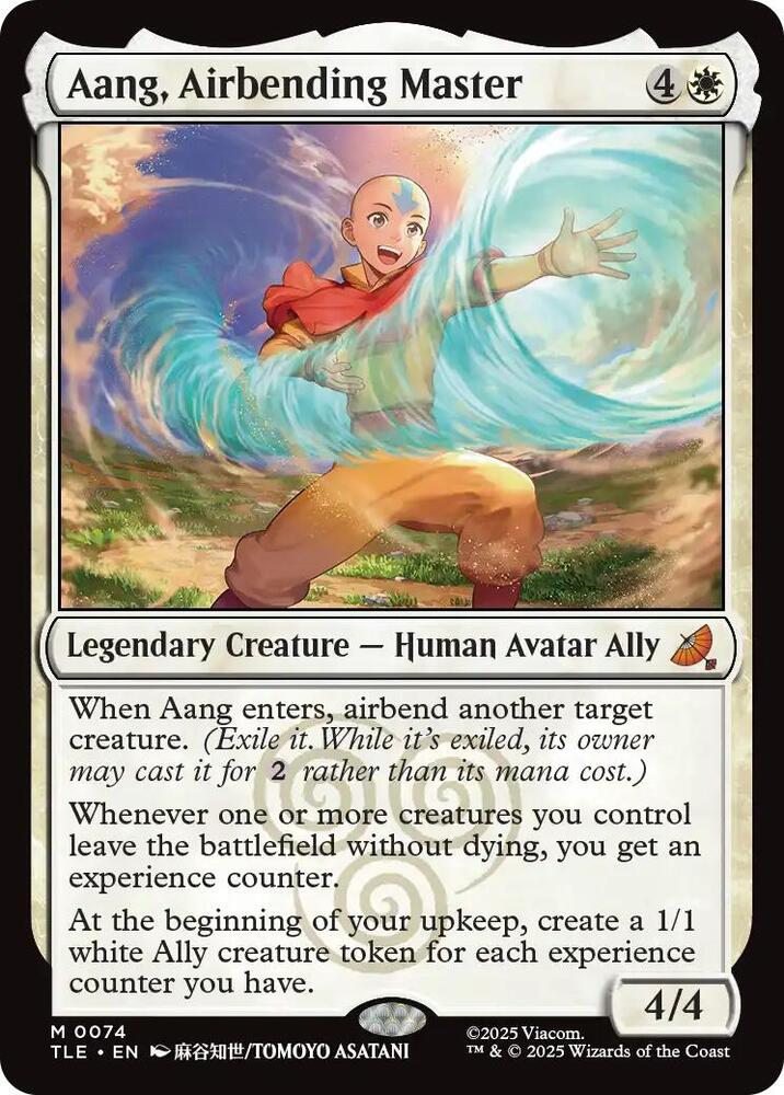Image for Aang, Airbending Master