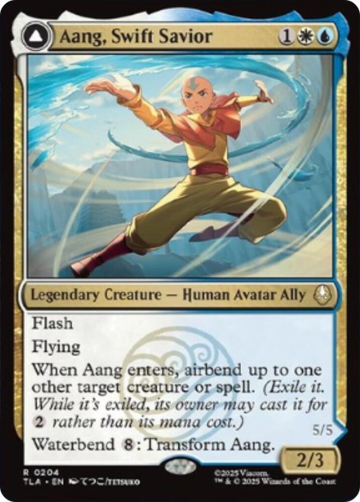 Image for Aang, Swift Savior // Aang and La, Ocean's Fury