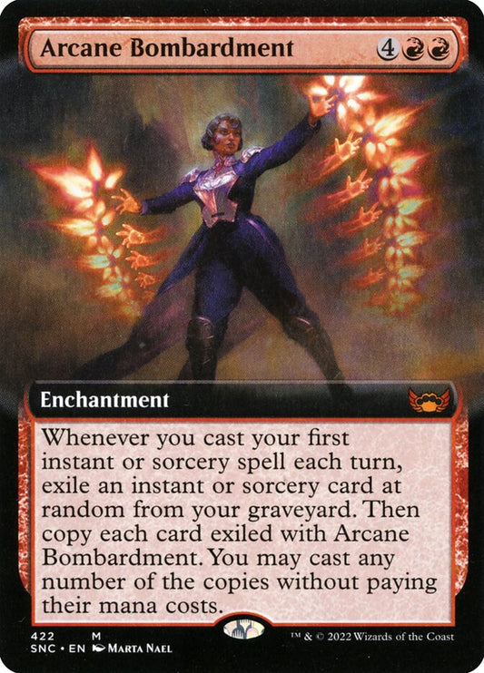 Arcane Bombardment (Streets of New Capenna) [Extended Art]