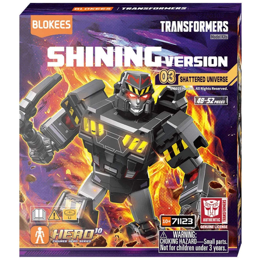 Blokees: Transformers - Shining Version 03: Shattered Universe Blind Box Pack