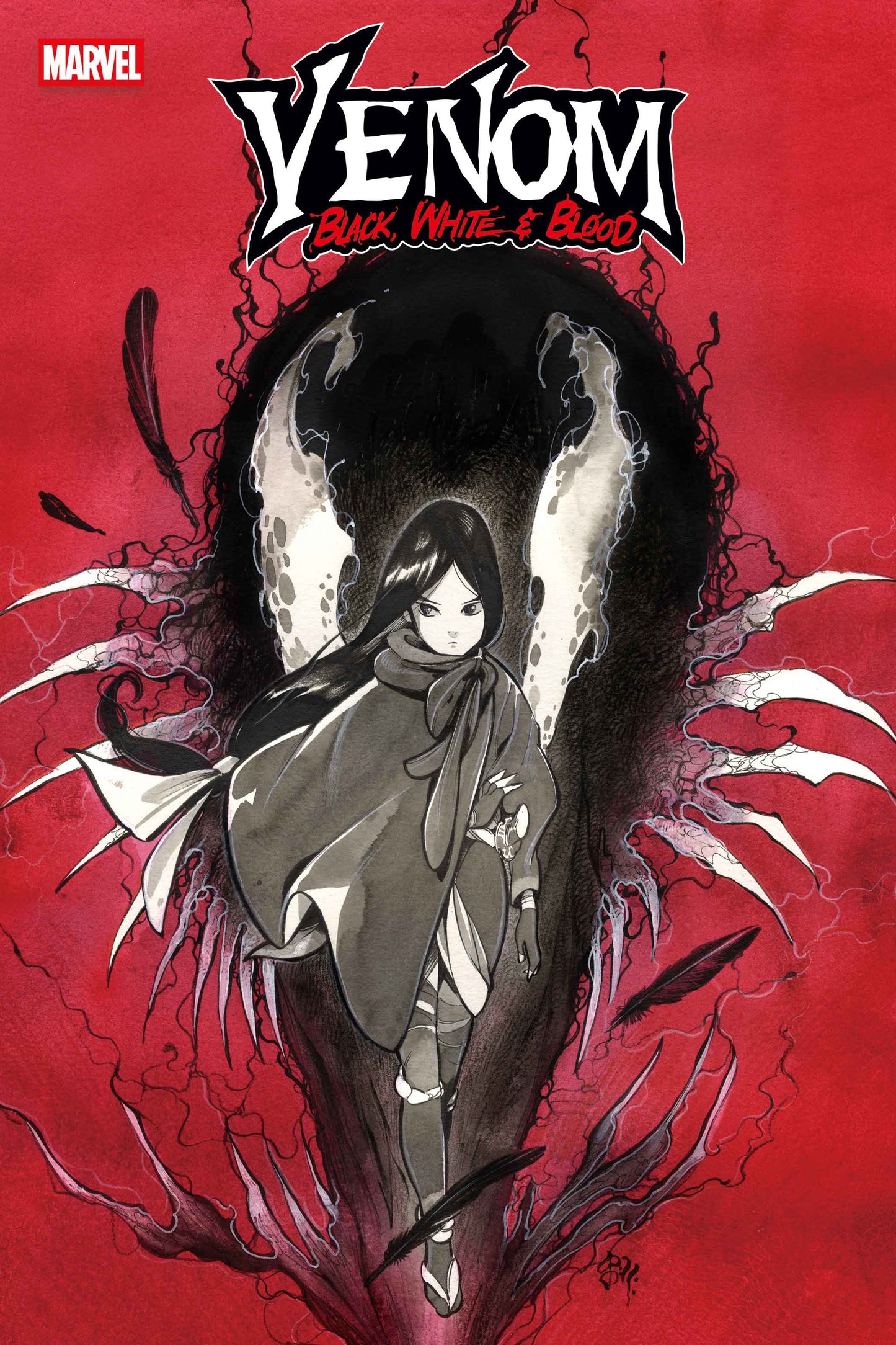 Venom: Black, White & Blood #1 (of 4) (Peach Momoko Variant)