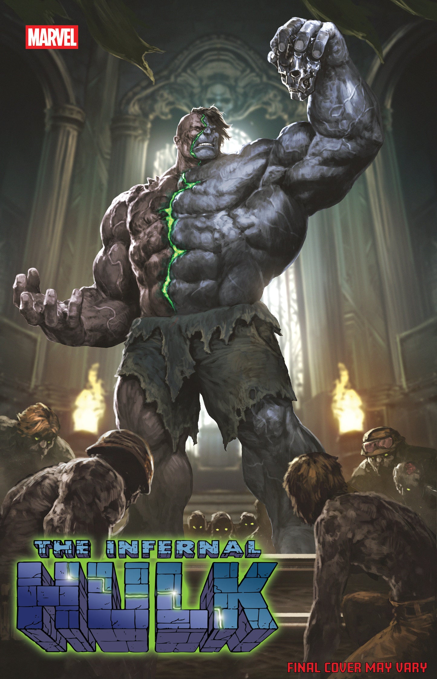 Infernal Hulk #05 (Skan Doom Homage Variant)