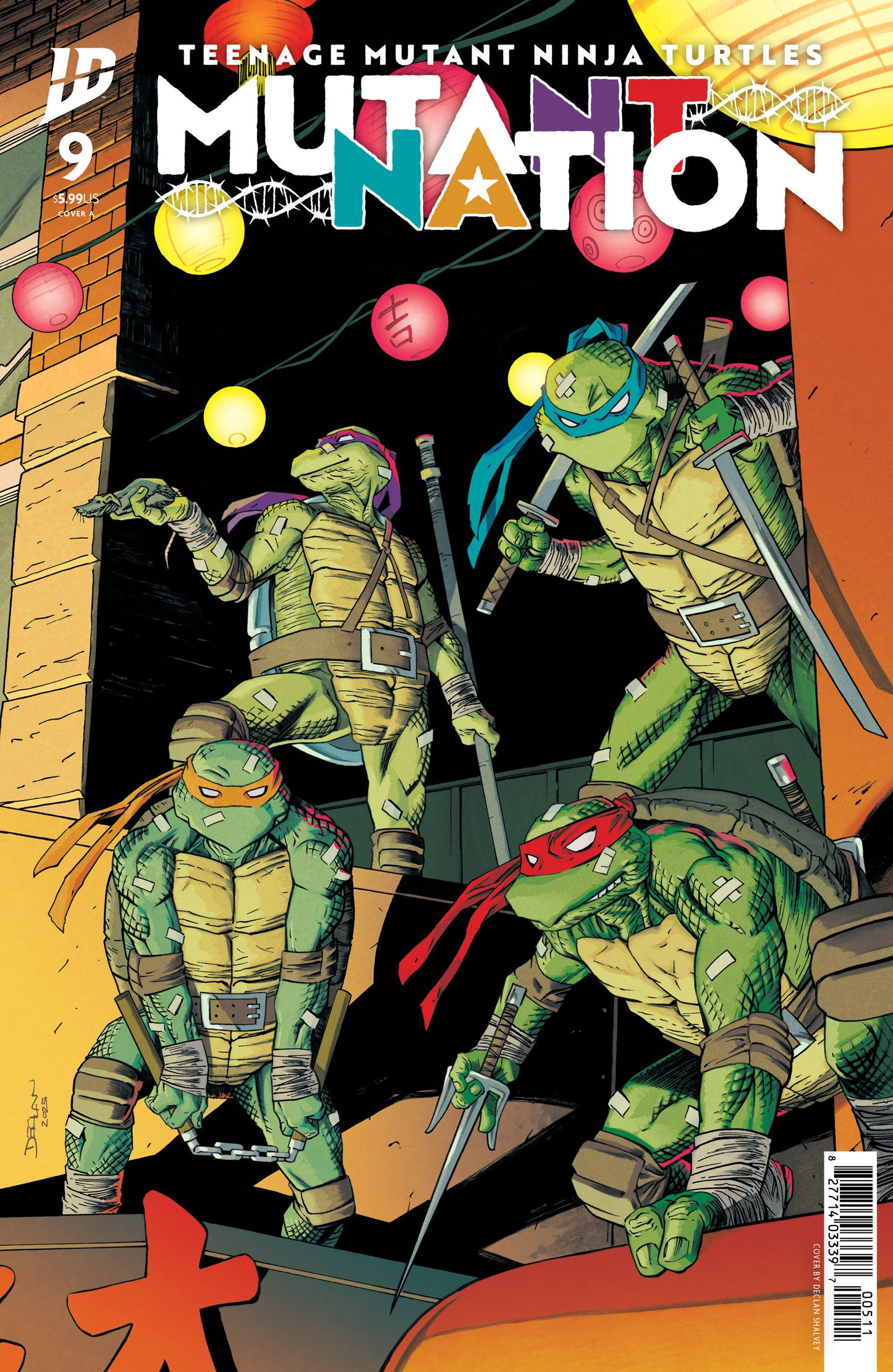 Teenage Mutant Ninja Turtles: Mutant Nation #9