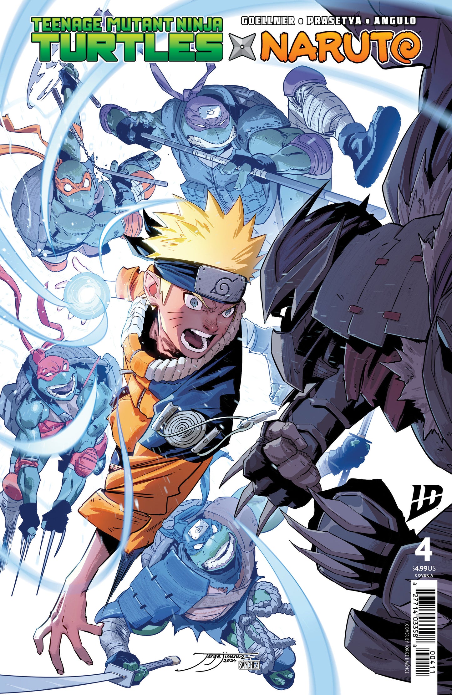 Teenage Mutant Ninja Turtles x Naruto #4 (of 4)