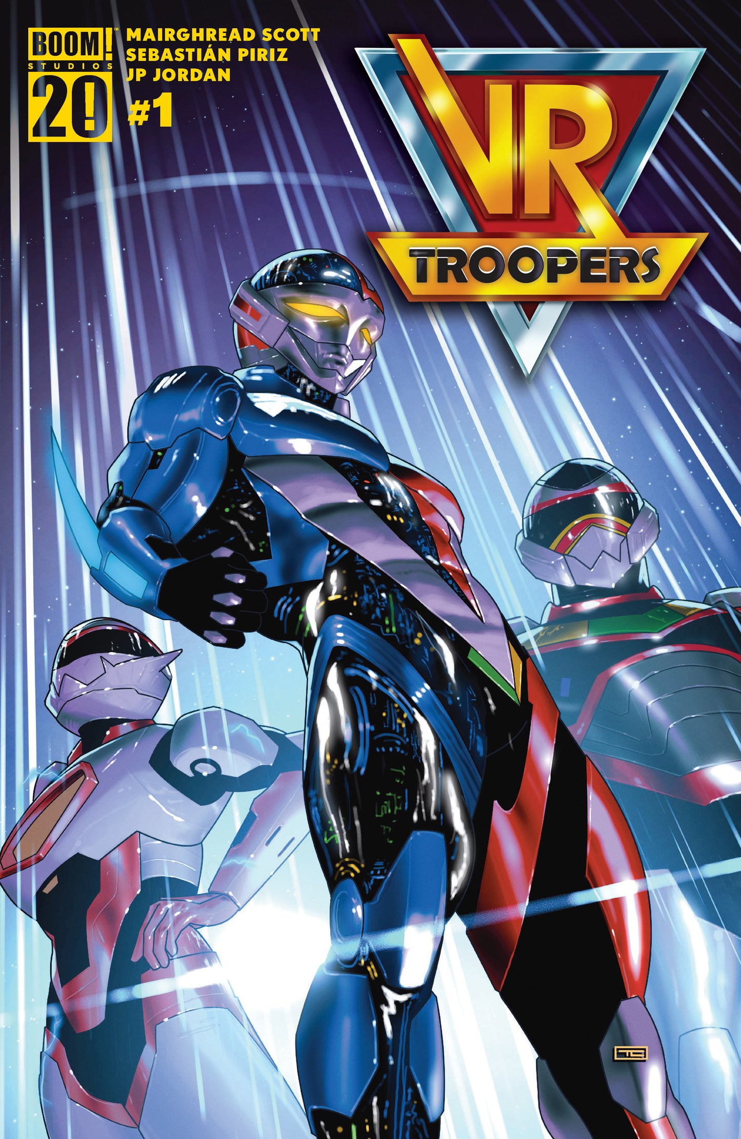 VR Troopers #1 (A Main Dressed, Clarke)