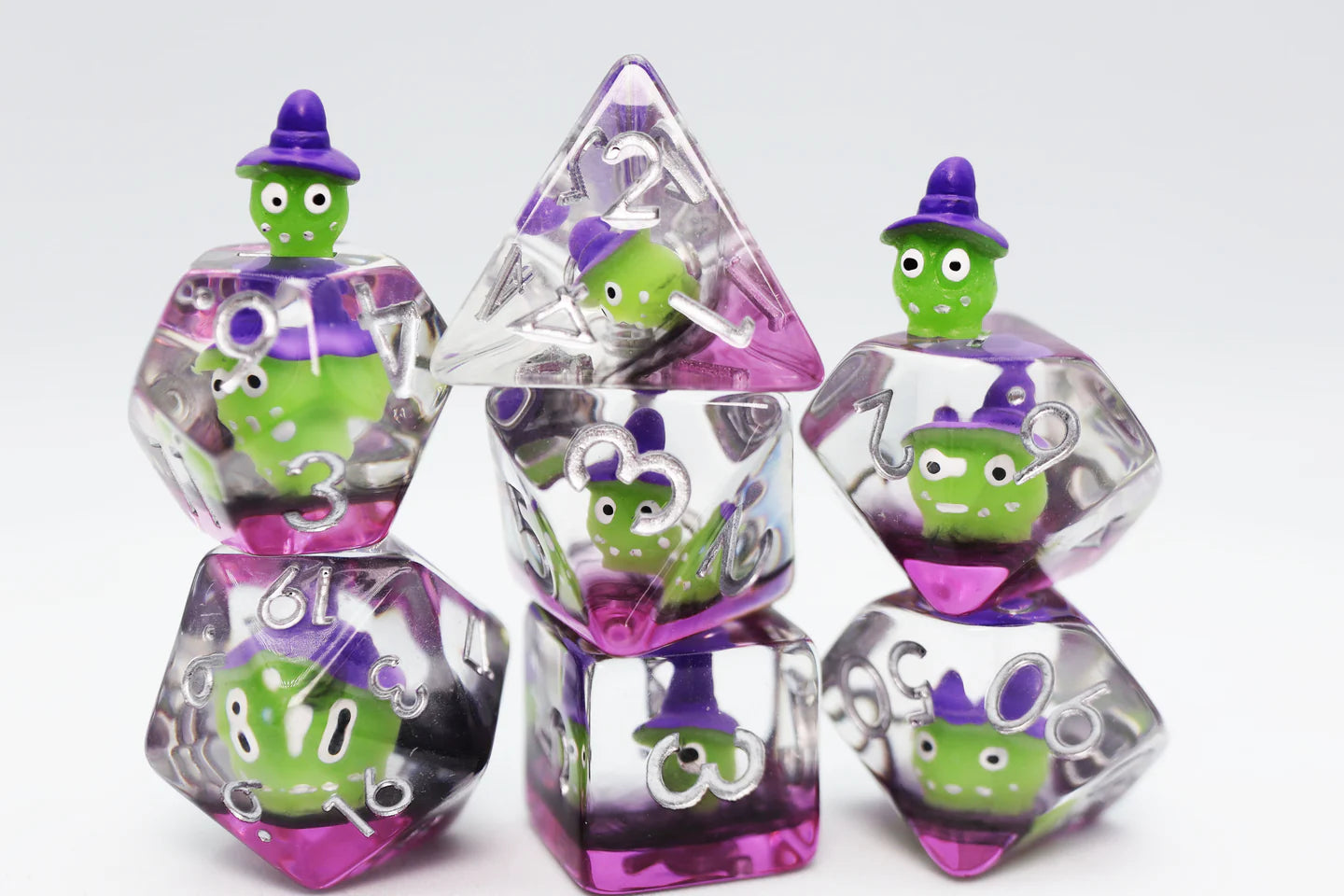 FBG: Wacky Witches Polyhedral 7-Dice Set
