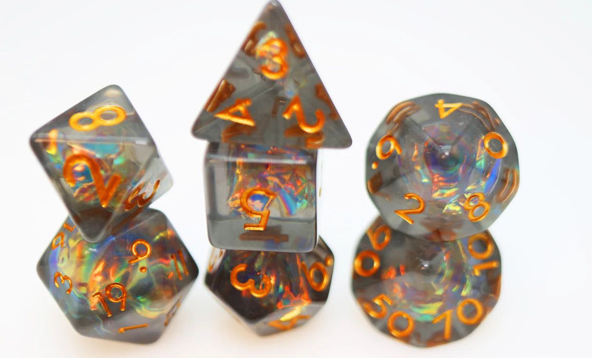 FBG: Glint of Treasure Polyhedral 7-Dice Set