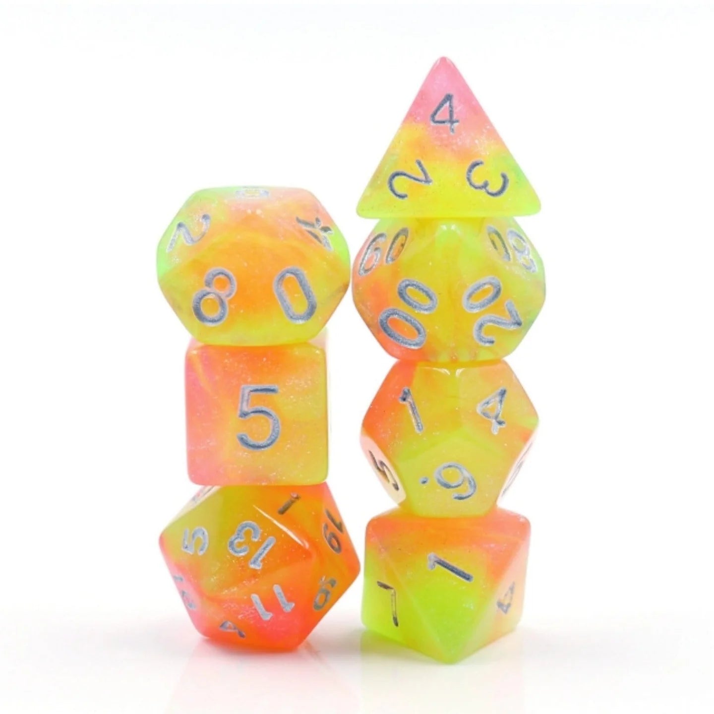 FBG: Summer's Joy Polyhedral 7-Dice Set