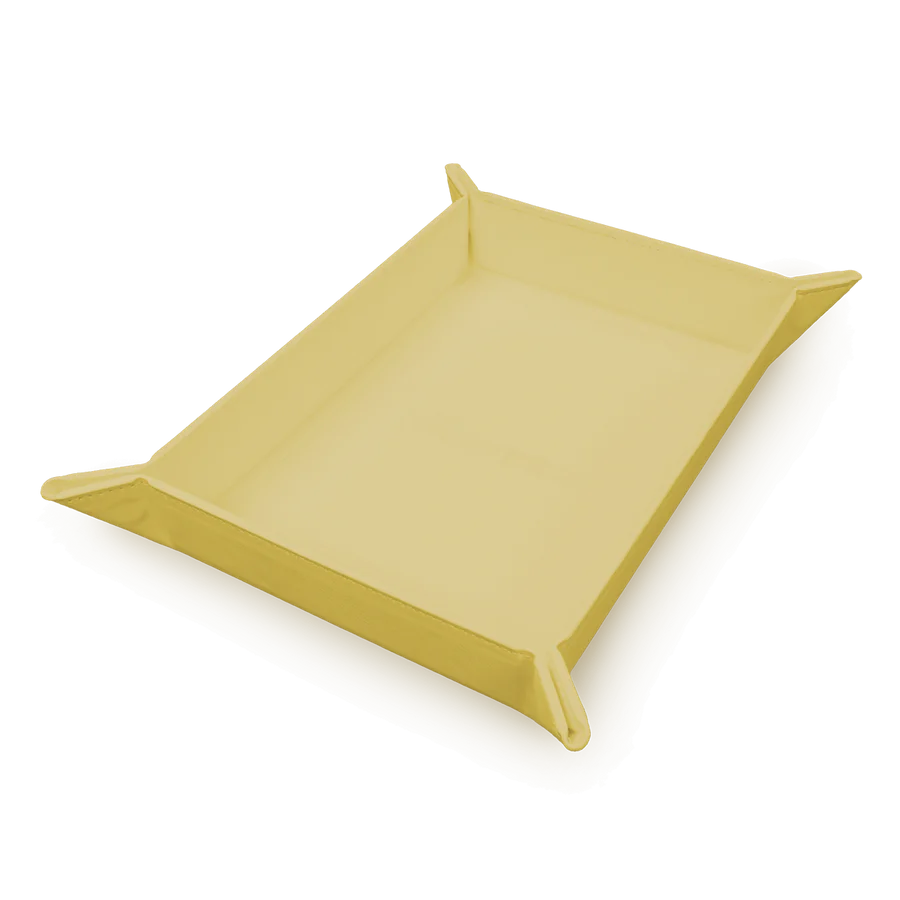 Vivid Magnetic Folding Dice Tray - Yellow