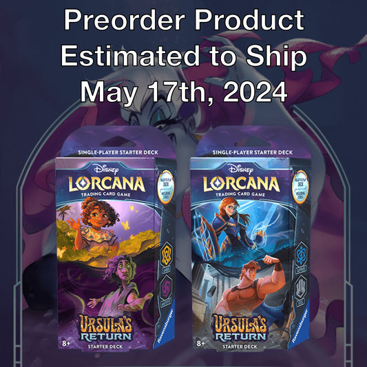Disney Lorcana TCG: Ursula`s Return - Starter Deck **PREORDER**