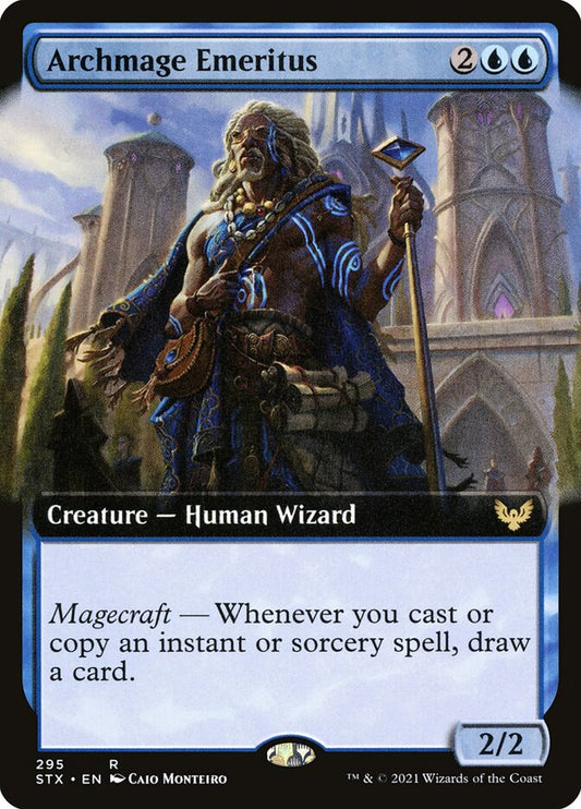 Archmage Emeritus (Strixhaven: School of Mages) [Extended Art]
