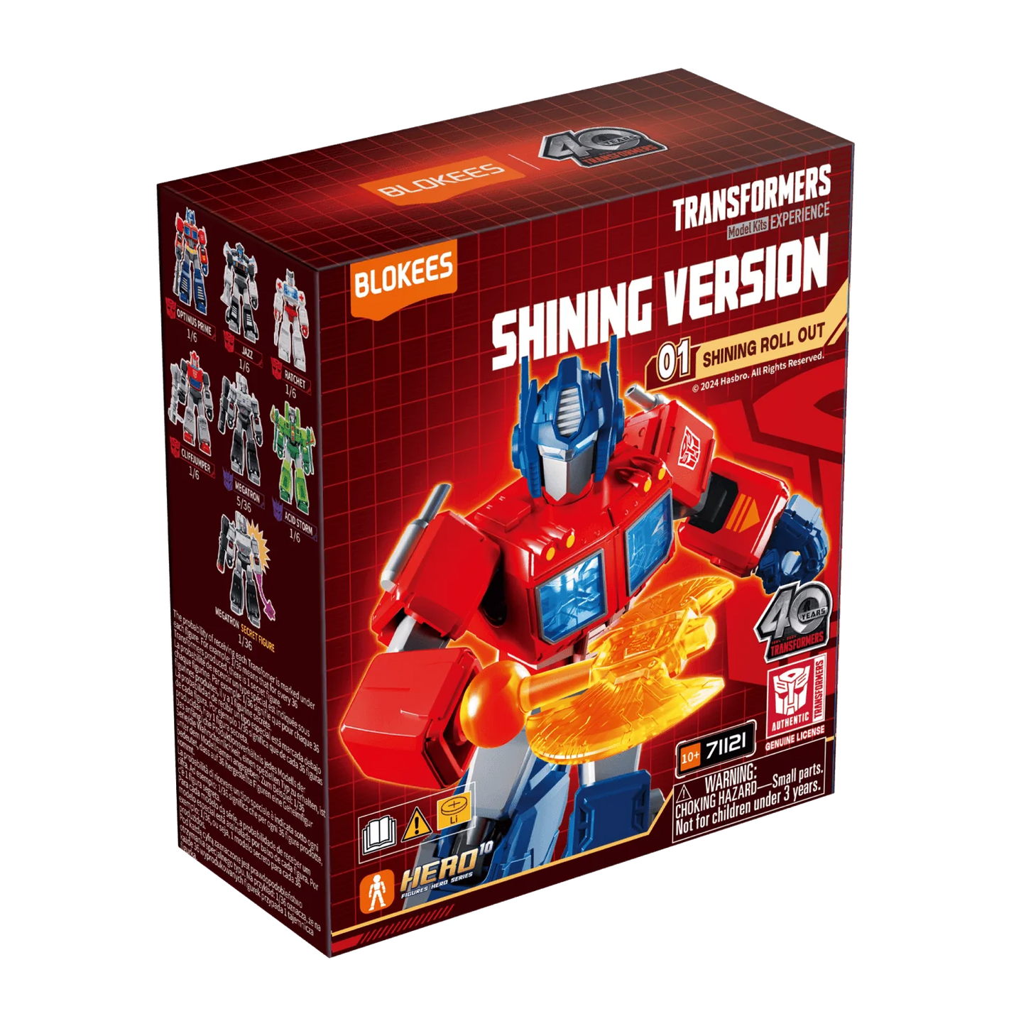 Blokees: Transformers - Shining Version 01: Shining Roll Out Blind Box Pack