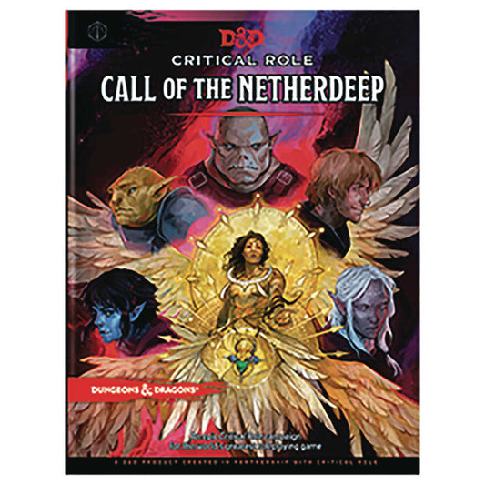Dungeons & Dragons  Role Playing Game Critcal Role Call Netherd Hardcover