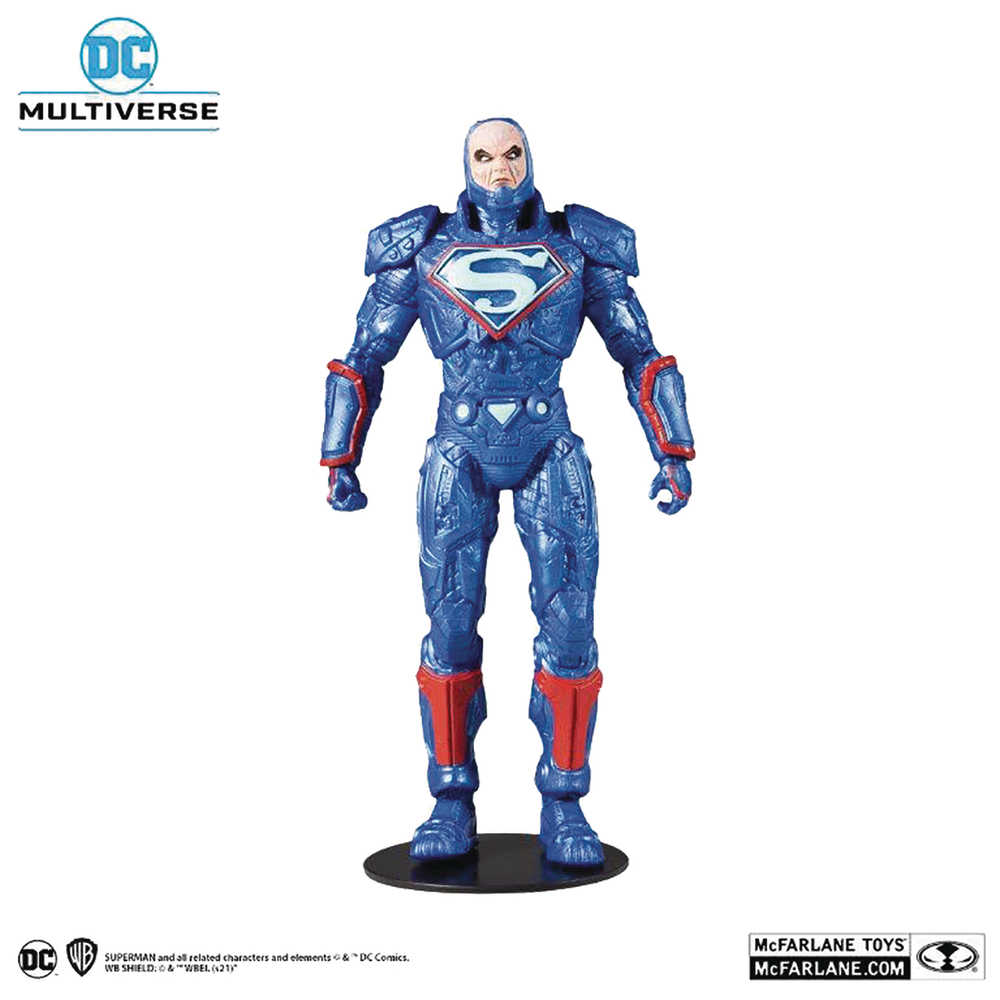DC Multiverse: Lex Luther Powersuit Blue Action Figure