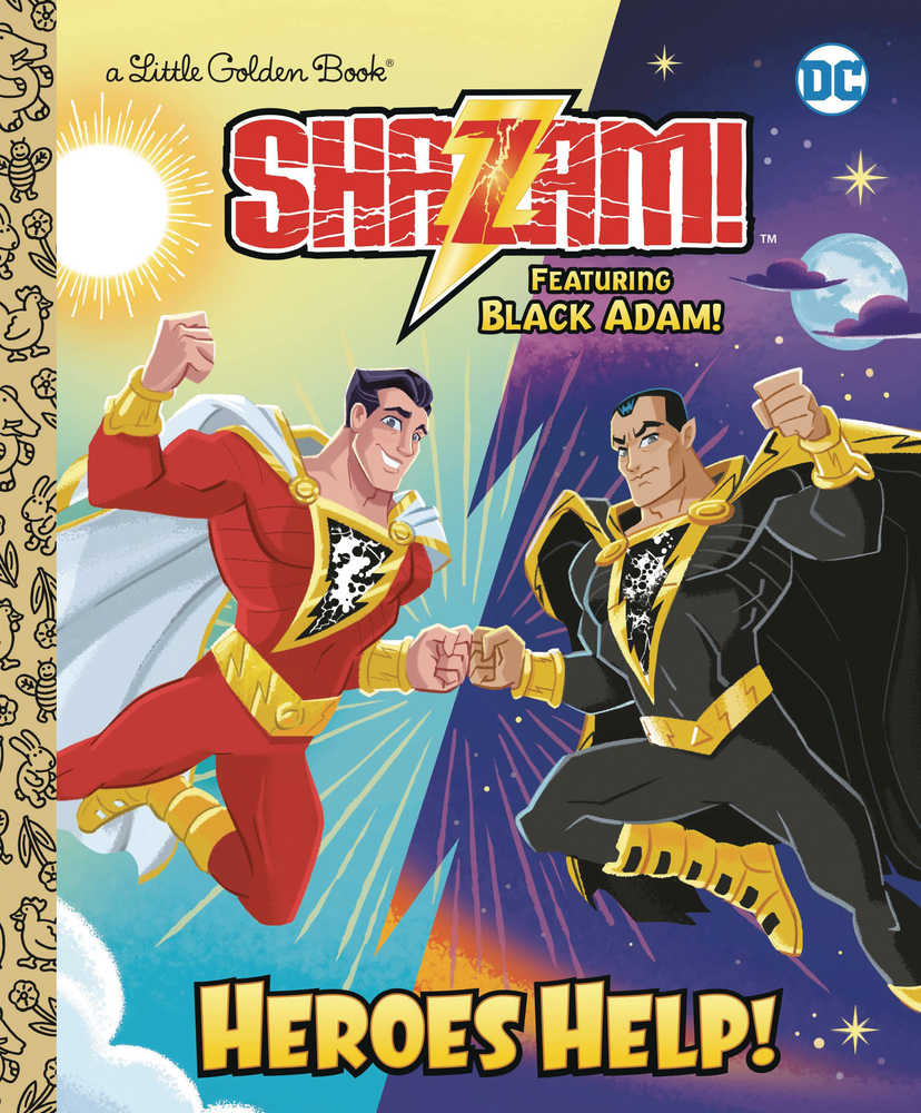 DC Shazam: Heroes Help! Little Golden Book