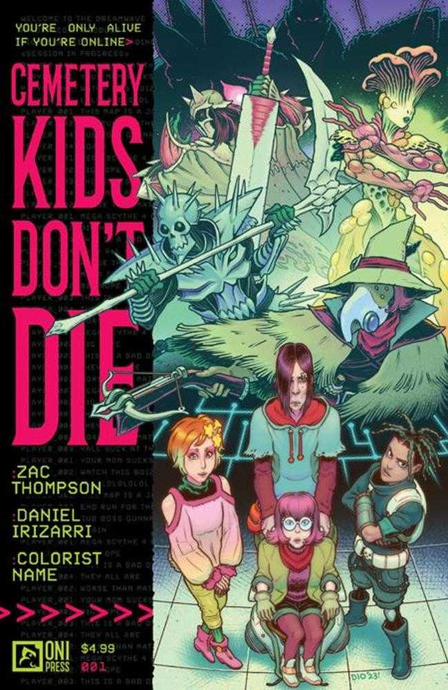 Cemetery Kids Don't Die #1 (Cover A Daniel Irizarri Cover)