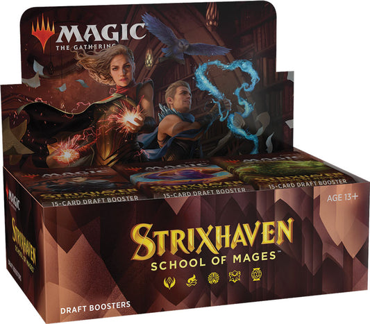 Magic the Gathering CCG: Strixhaven - School of Mages Draft Booster Display