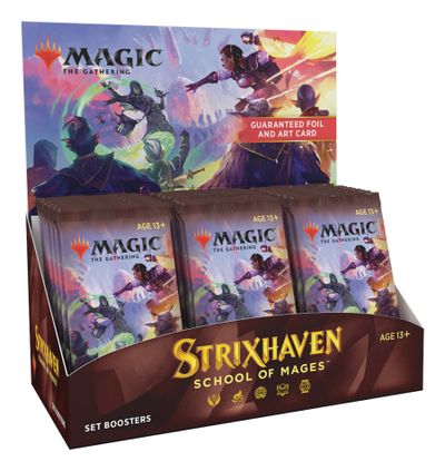 Magic the Gathering CCG: Strixhaven - School of Mages Set Booster Display