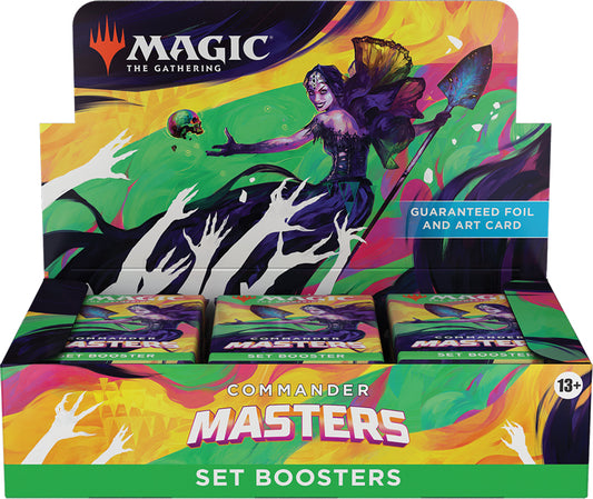 Magic the Gathering CCG: Commander Masters Set Booster Display