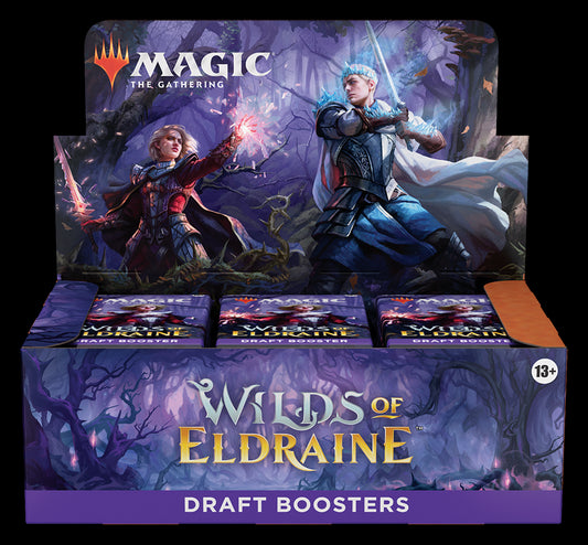 Magic the Gathering CCG: Wilds of Eldraine Draft Booster Display