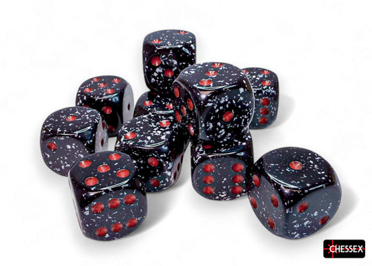 Chessex Speckled: Space 16mm d6 Dice Block (12 dice)