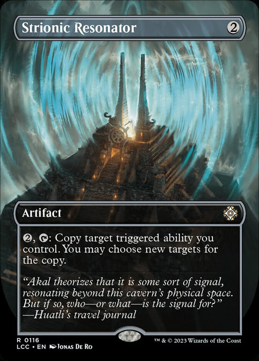 Strionic Resonator (The Lost Caverns of Ixalan Commander) [Borderless]