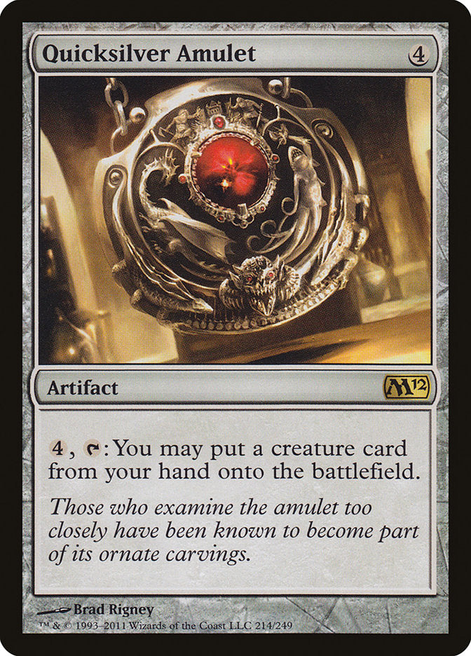 Quicksilver Amulet (Magic 2012)