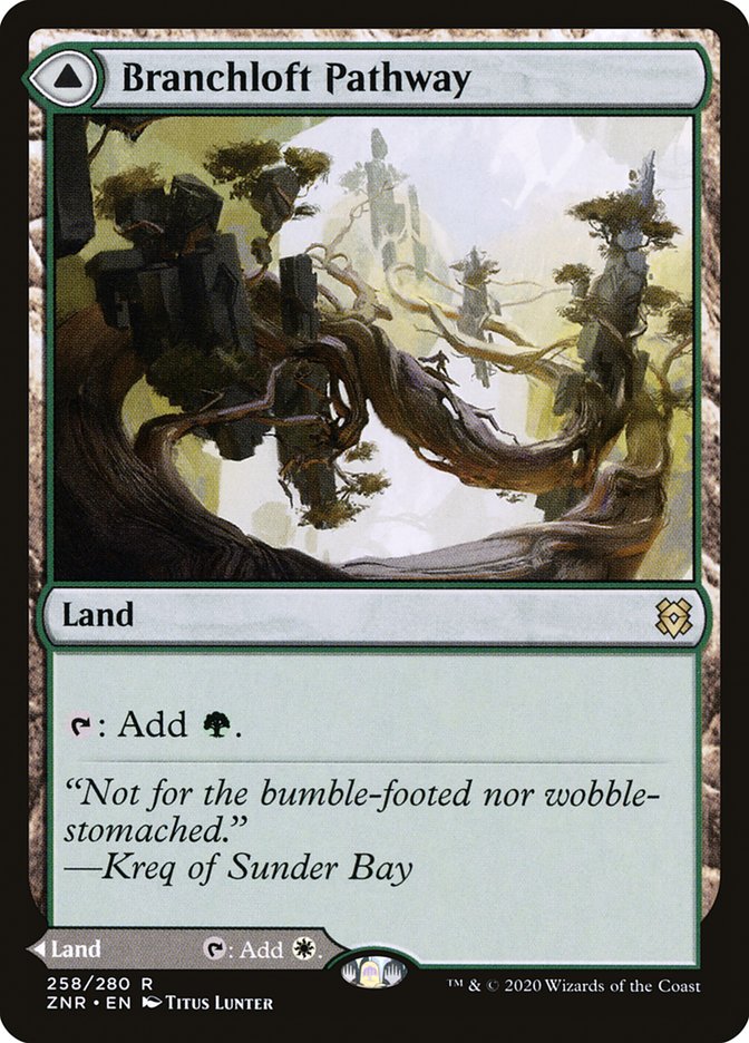 Branchloft Pathway // Boulderloft Pathway (Zendikar Rising)