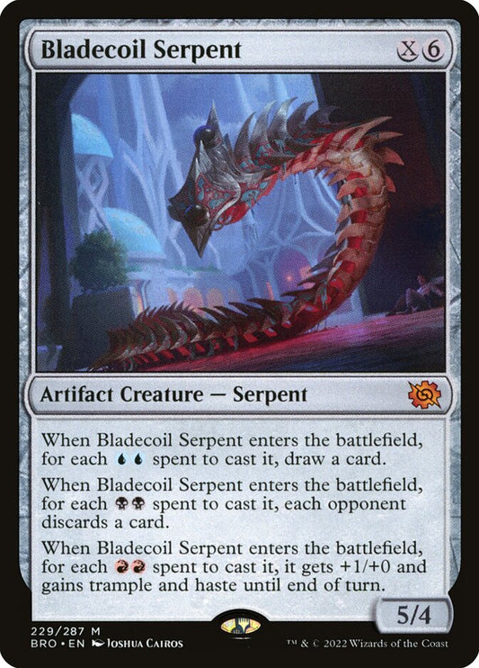 Bladecoil Serpent (The Brothers' War)
