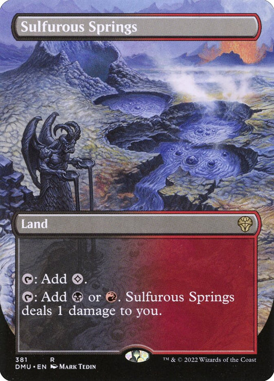 Sulfurous Springs (Dominaria United) [Borderless]