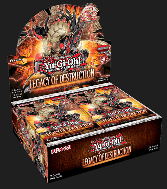 Yu-Gi-Oh! TCG: Legacy of Destruction Booster Display