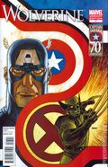 Wolverine [2010] #007 (Captain America 70th Variant)