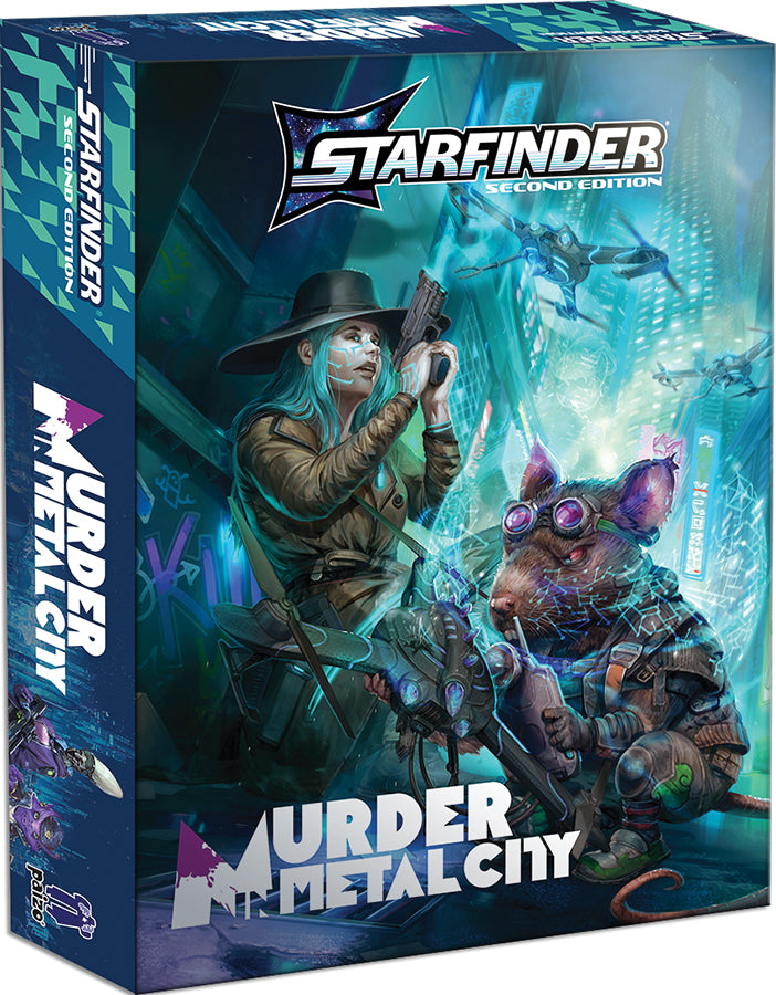 Starfinder RPG: Murder in Metal City Deluxe Adventure Boxed Set (S2)