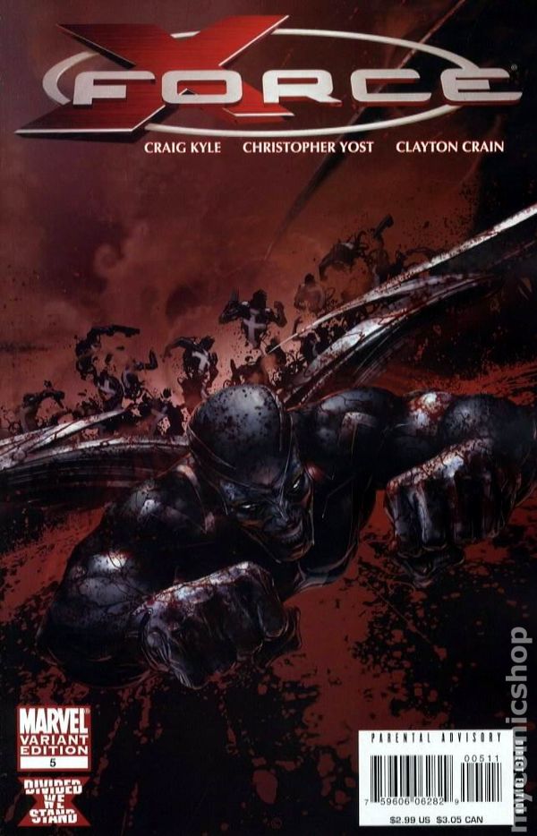 X-Force [2008] #05 (Bloody Variant)