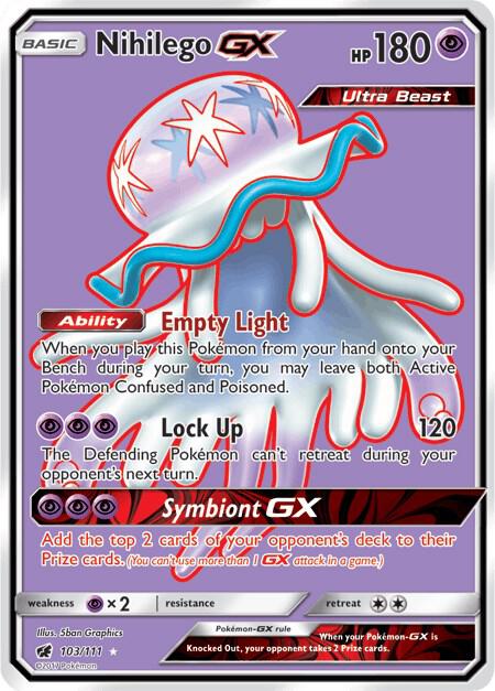 Image for Nihilego GX (Full Art)