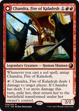Image for Chandra, Fire of Kaladesh // Chandra, Roaring Flame