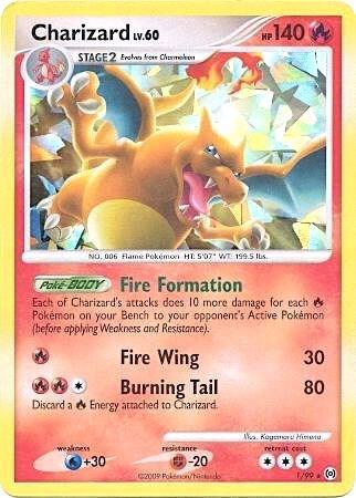 Image for Charizard - 1/99 (Cracked Ice Holo)