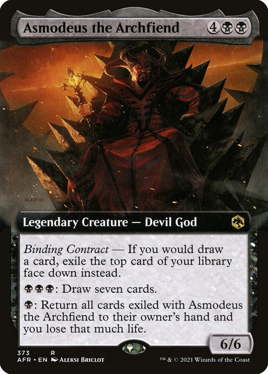 Asmodeus the Archfiend (Adventures in the Forgotten Realms) [Extended Art]
