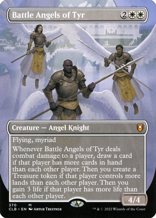 Battle Angels of Tyr (Commander Legends: Battle for Baldur's Gate) [Borderless]