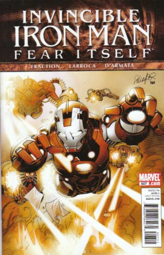 Invincible Iron Man [2008] #507 [Fear]