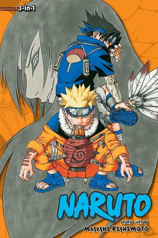 Naruto 3-in-1 Edition Volume 03