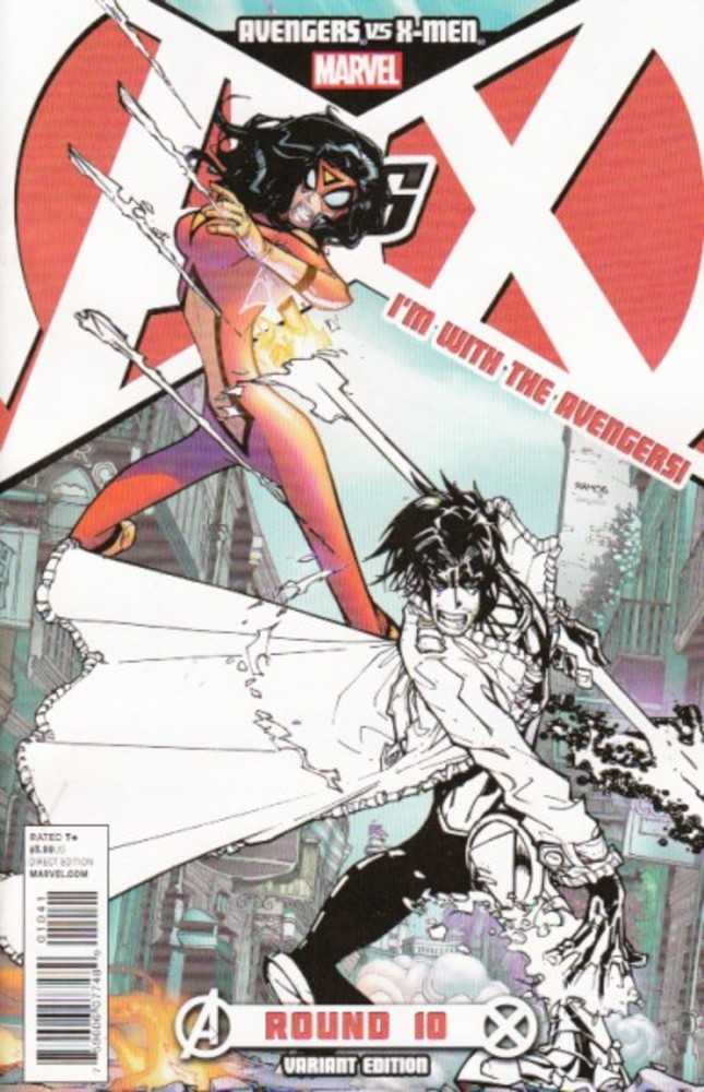 Avengers vs. X-Men #10 (Of 12) (Avengers Team Variant) [AvX]