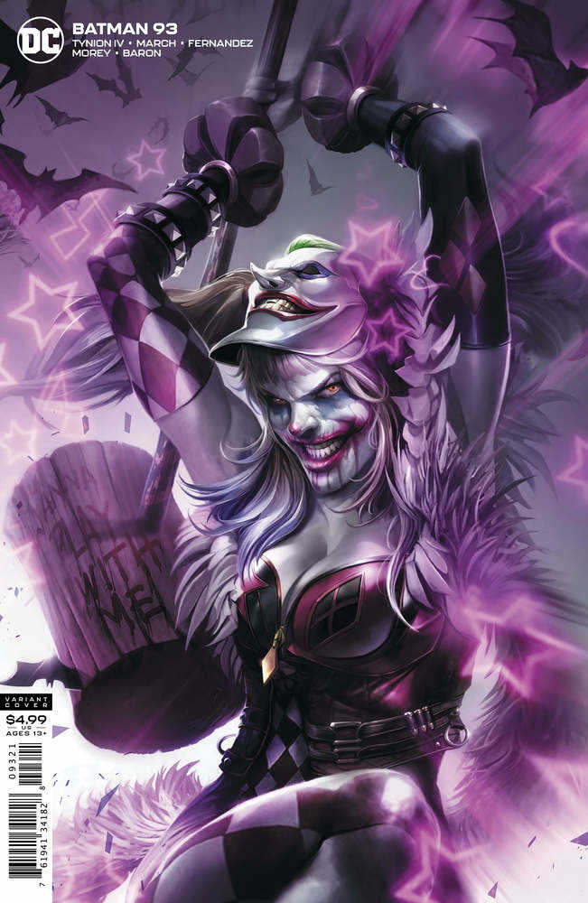 Batman [2016] #093 (Card Stock Francesco Mattina Variant Edition)