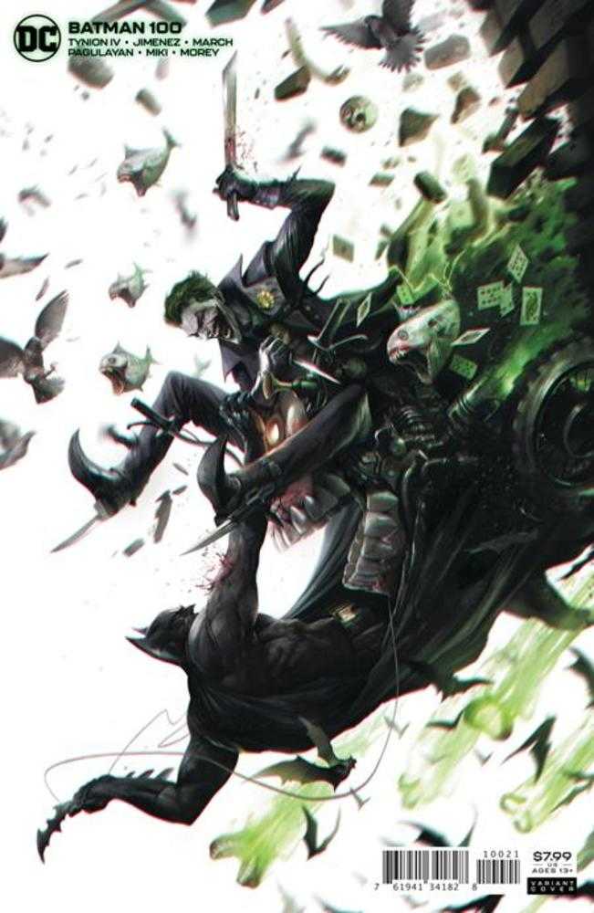 Batman [2016] #100 (Card Stock F Mattina Variant Edition)